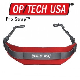 Optech USA Pro Strap 3/8" DSLR Camera Strap - RED